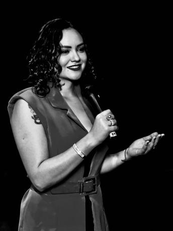 Dani Paula, idealizadora do projeto Mulheres de RE EXISTÊNCIA