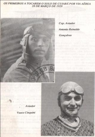 pilotos primeiro aviao cuiaba