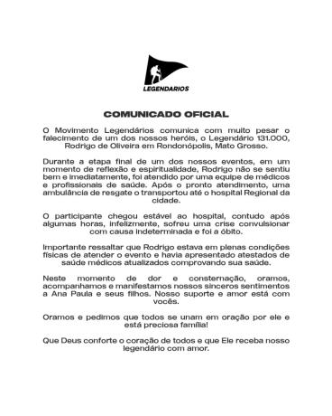 Nota legendários