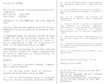 boletim policia temporaria