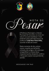 nota de pesar pref comodoro