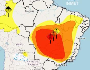 Alerta de umidade em Mato Grosso 