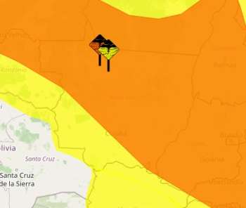 Alerta de chuvas intensas em todo estado - Inmet - 15/12/2025