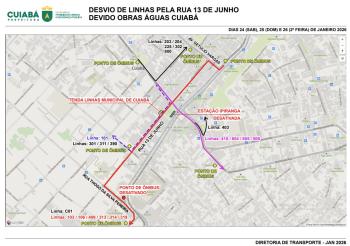 Desvio - Obra Prainha