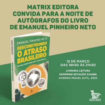Livro - lan&ccedil;amento - Emanuelzinho