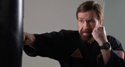 Reprodução/Instagram/@chucknorris
