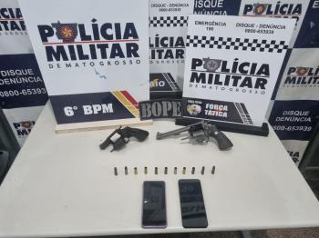 Armas apreendidas