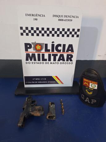 Arma apreendida