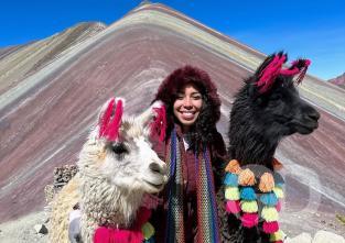 Fabielle Guia, em Cusco, Per&uacute; 