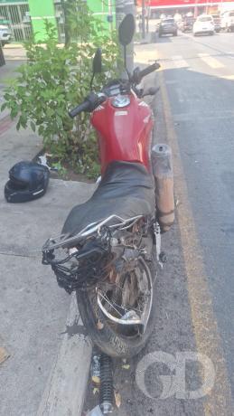 moto de vitima