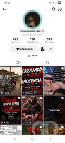 Social Midia - Comando Vermelho