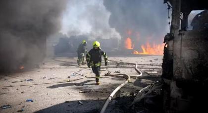 Ukrainian Emergency Service/AFP 