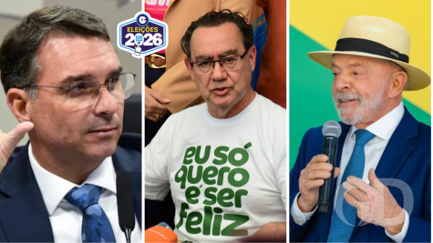 Cury critica Lula e Flávio Bolsonaro durante visita a Cuiabá