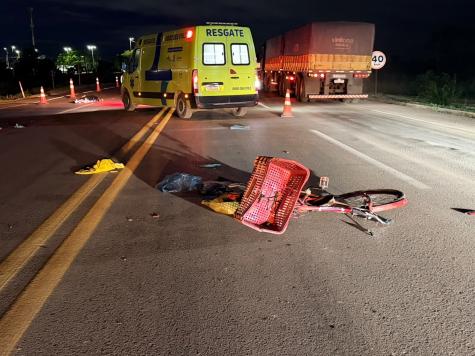 Cyclist, 71, killed in hit-and-run near Várzea Grande